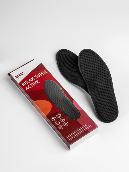 104 BRAUS Стельки Relax Super Active р.35-41